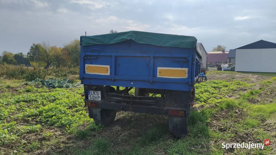Przyczepa W ZGS Opole 6 ton nieuszkodzony lubelskie