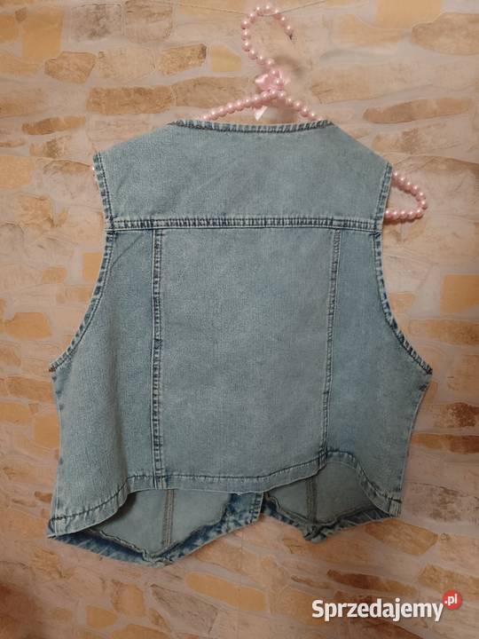 4446 XXL3XL Dżinsowa kamizelka z Londynu