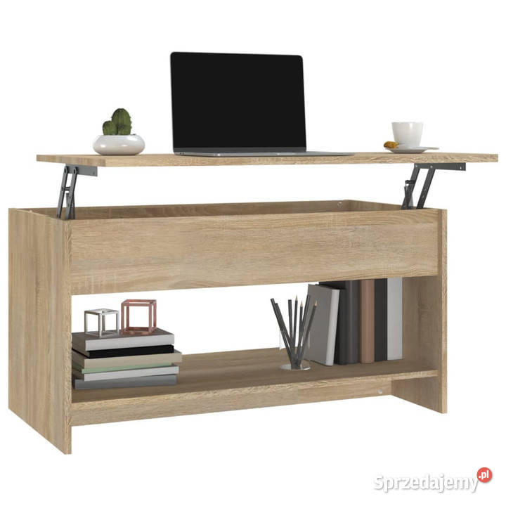 Stolik kawowy dąb sonoma 102x50x525 WM809650 Stoły