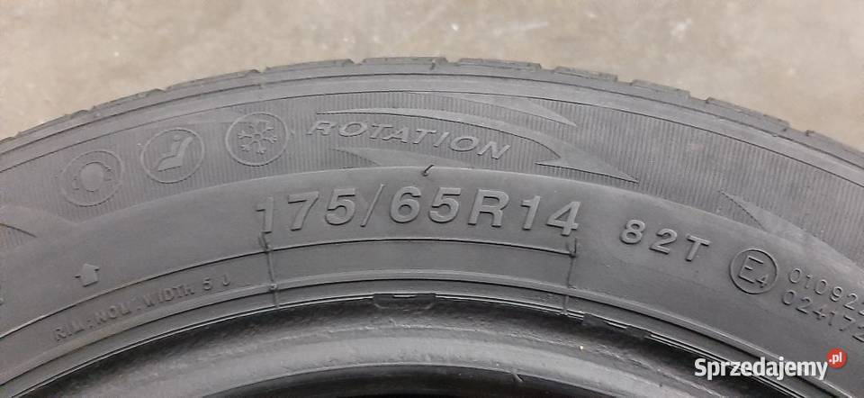 167Z Opona zimowa 1 17565 R14 82T Bieżnik ok 59 Włoszczowa