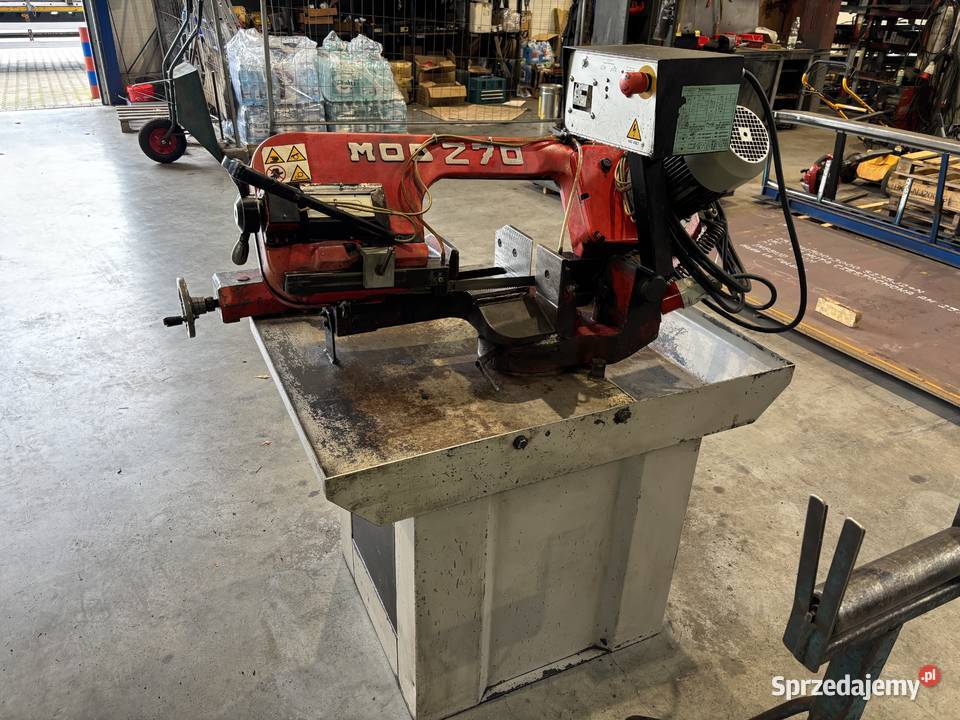 Przecinarka taśmowa piła BIANCO MOD 270MAN Drzymałowo