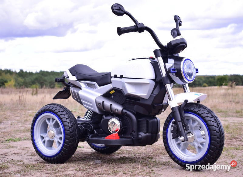 Auto motorek WIELKI MOTOR na akumulator dzieci Myszków sprzedam