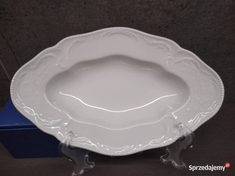 Śledziówka półmisek Rosenthal Sanssouci biała Kalisz