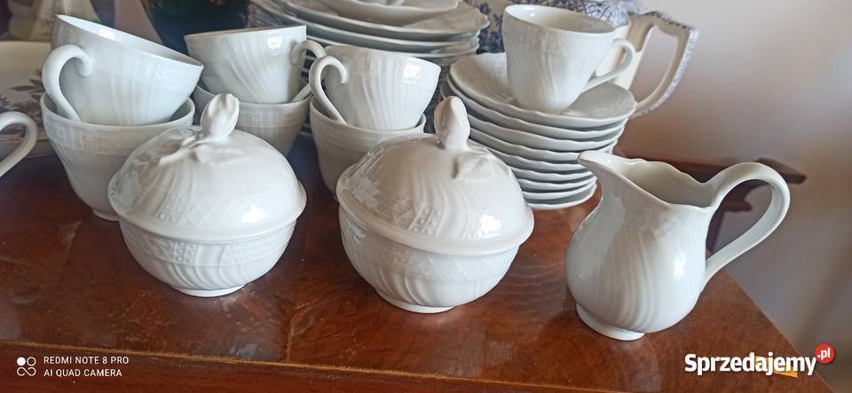 Cukiernica Większa Model Hutschenreuther 1968 r Porcelana i szkło pomorskie Gdańsk