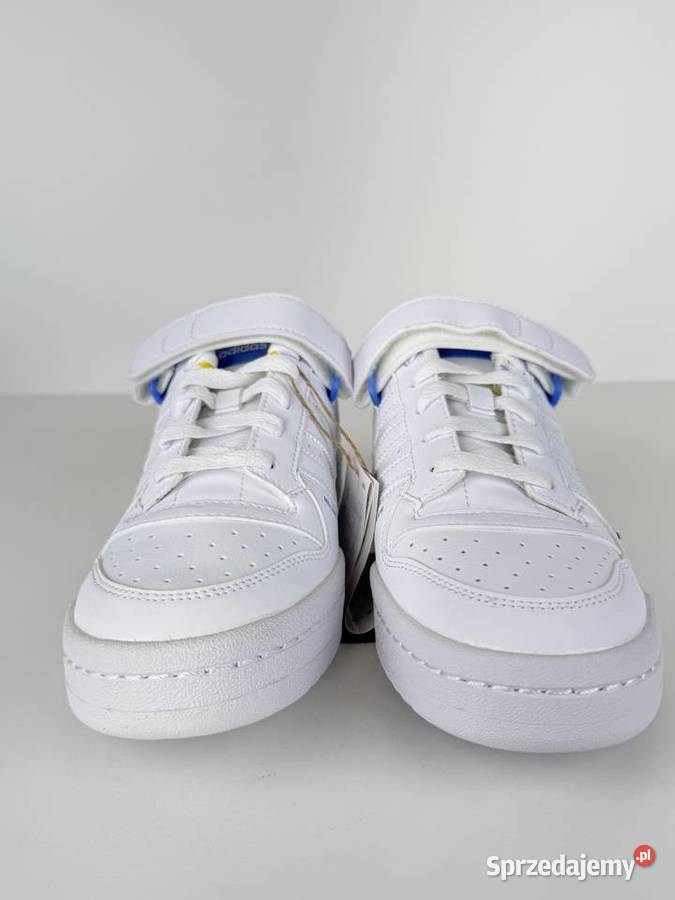 Adidas Forum Low J r38 23 HP6245 białe sneakersy Krasnystaw