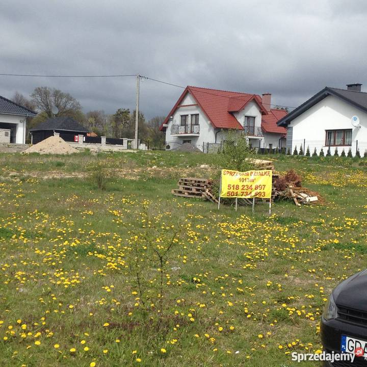 Sprzedam działkę budowlaną 1013m2 PRZEZMARK sprzedam