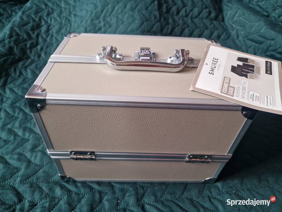 NOWY Kuferek na biżuteriękosmetyki SMUKEE