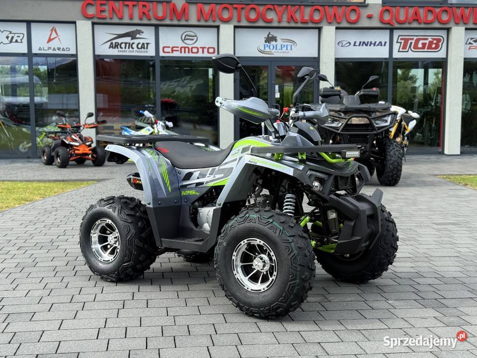 ASIX FOURCRAFT ALU 125CC 11 Kolor Szarolimonkowy szary Głogoczów
