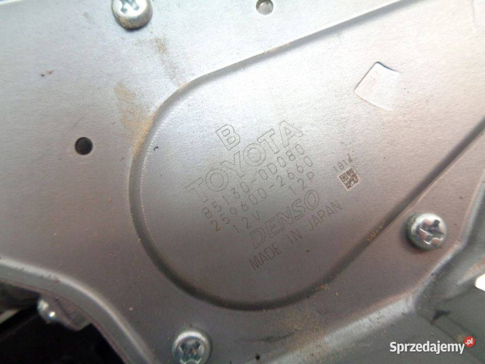 SILNIK WYCIERACZKI TYŁ TOYOTA YARIS III 1117 osobowe Motoryzacja Skarżysko-Kamienna
