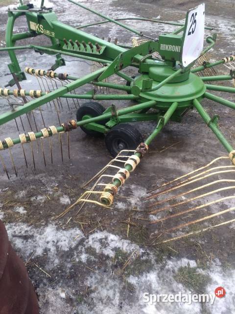 Zgrabiarka Krone do siana trawy 385 m tandem Zgrabiarki i przetrząsacze śląskie Lelów