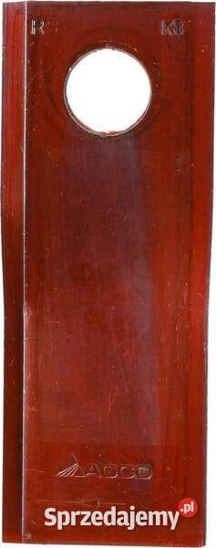 Nożyk kosiarki rotacyjnej prawy 120x48x4 mm Kamionna sprzedam