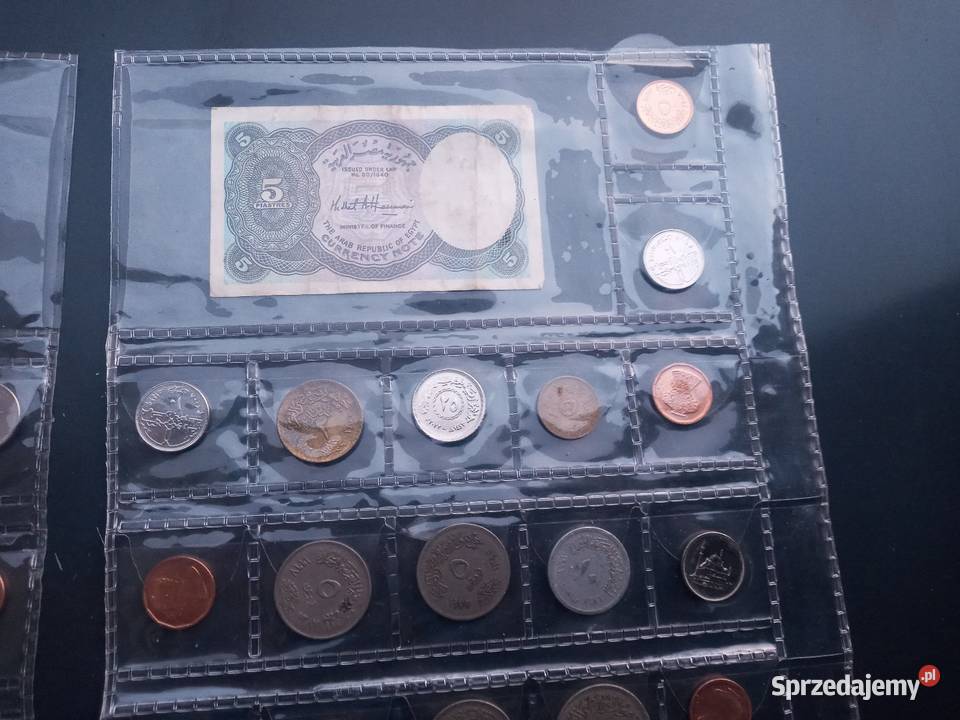 Sprzedam zestaw starych monet i banknotów Numizmatyka Bytom