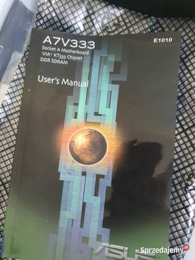 Płyta główna ASUS A7V333 Socket A BOX Komplet mazowieckie Warszawa