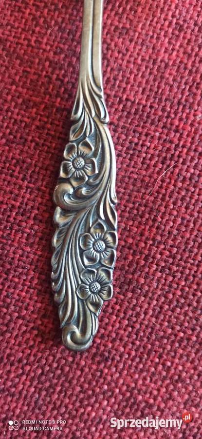 Widelec do ciasta Plater Z różą Made in Sweden