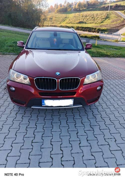 BMW X3 F25 XDrive 4/5 małopolskie Limanowa