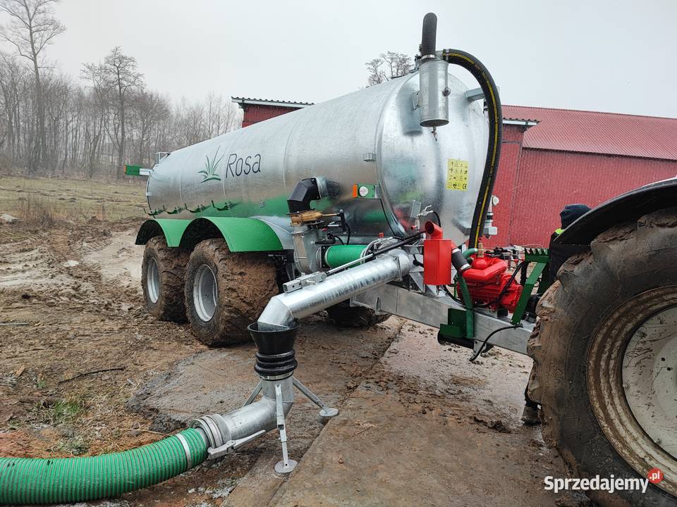 Wóz asenizacyjny ROSA 16R2 16000 litrów tandem mazowieckie Goliaty