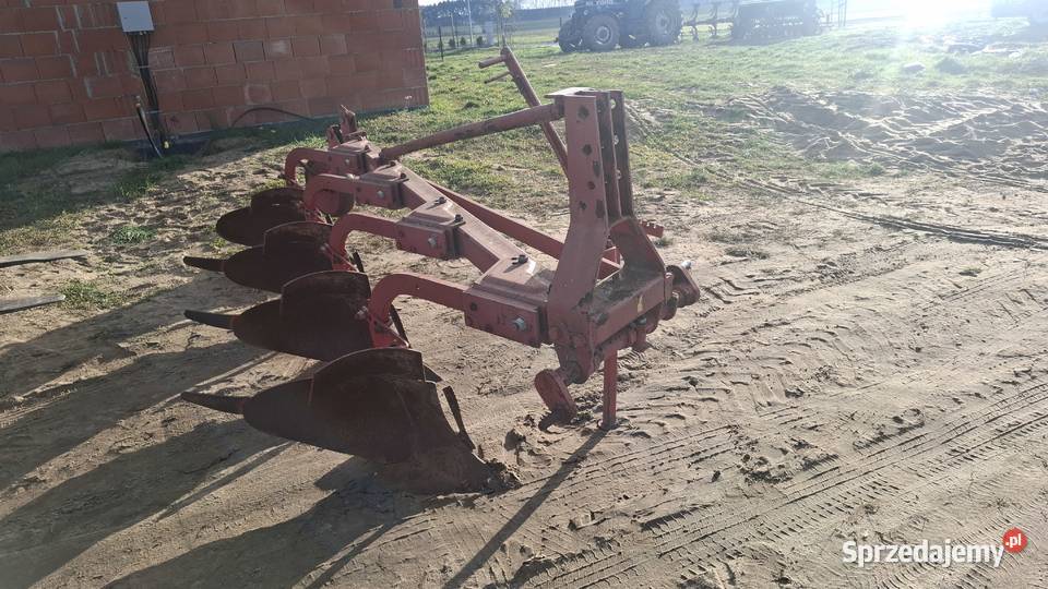 Pług 4skibowy zagonowy niemeyer regulacja łódzkie