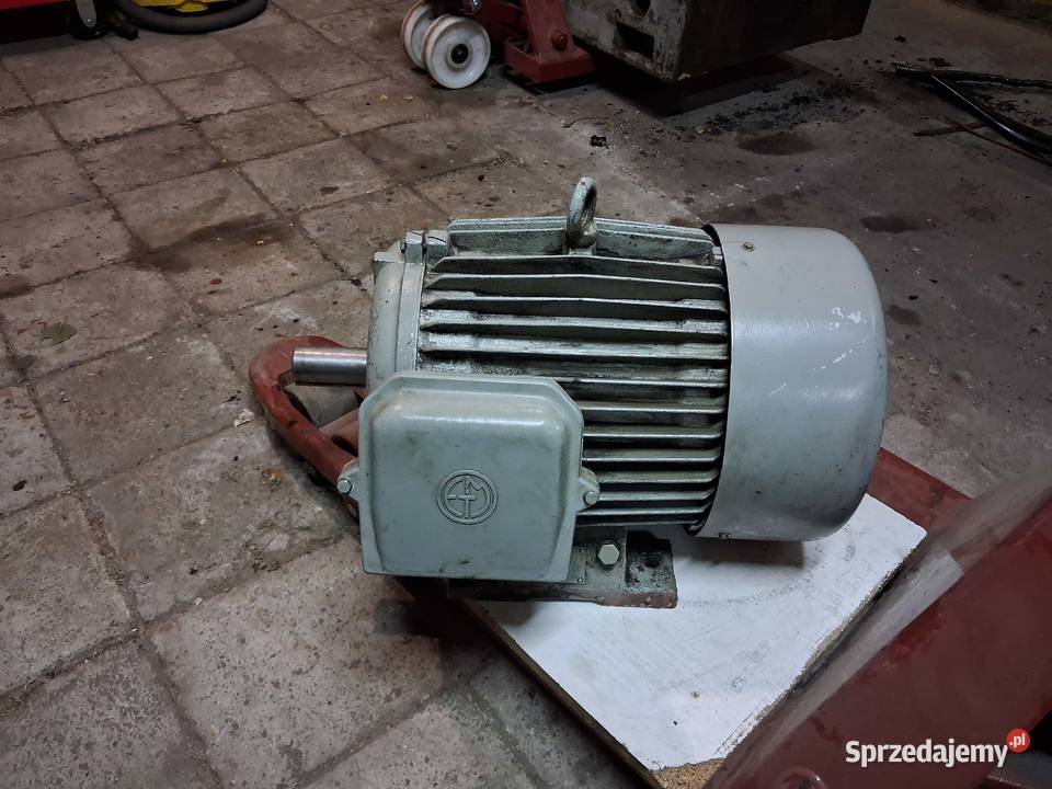 Silnik elektryczny 10kw 1500obr tokarka sna 500 Nowe Miasto nad Wartą