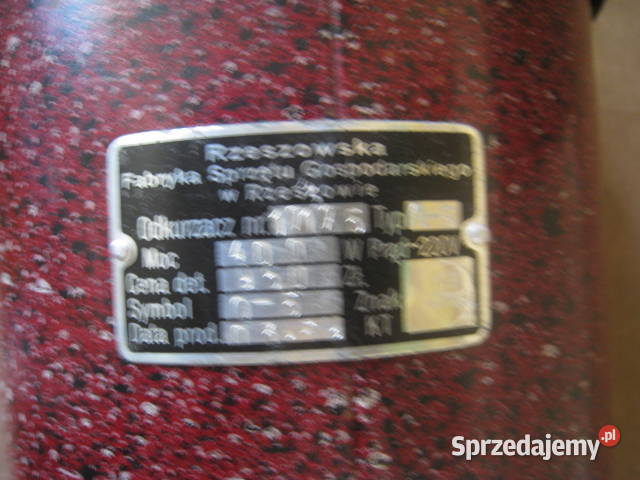 Odkurzacz Alfa II z 1959 roku