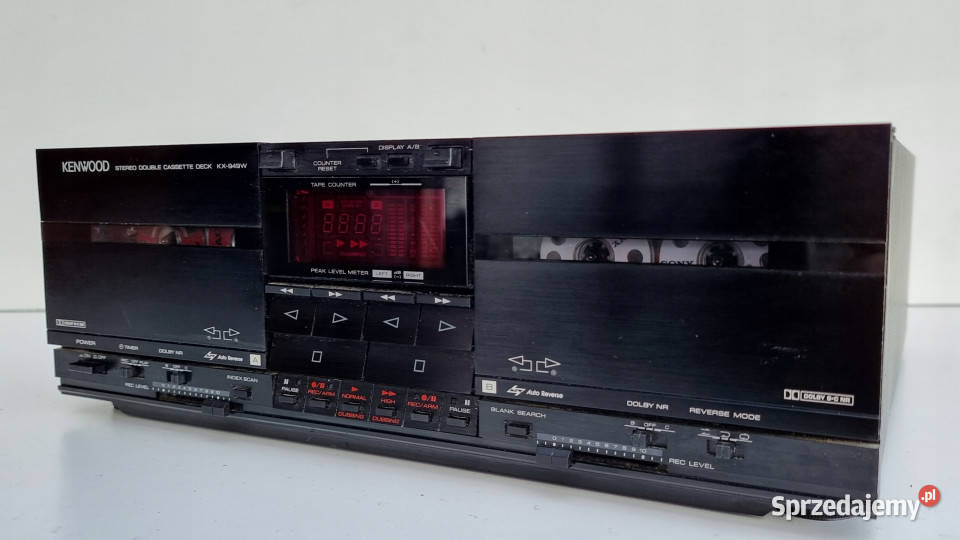 Magnetofon catette deck Kenwood KX 949 W KX949W wielkopolskie Międzychód