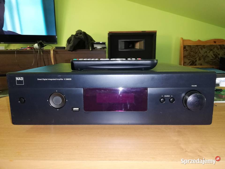 Cyfrowy wzmacniacz C 390DD obsługa modułów