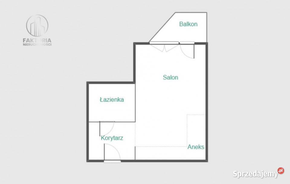 Mieszkanie Białystok Złota 2865m2 1 pokój cegła