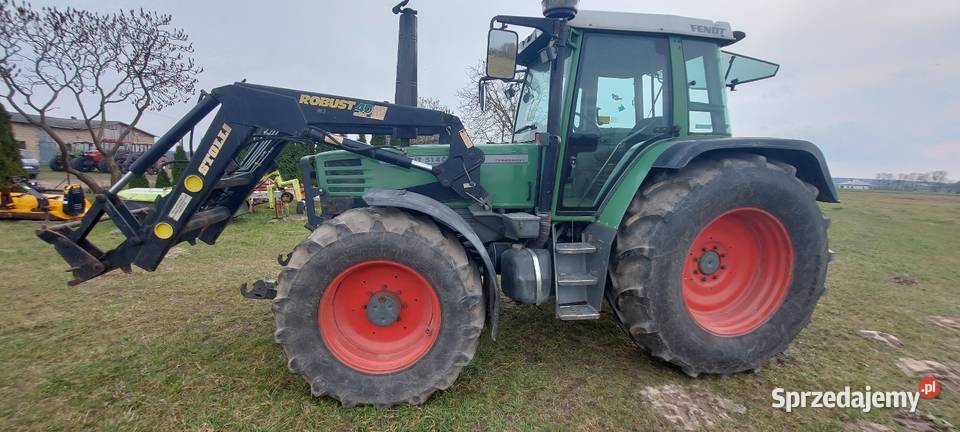 Fendt 514c z ładowaczem czołowym stoll Sarnówek