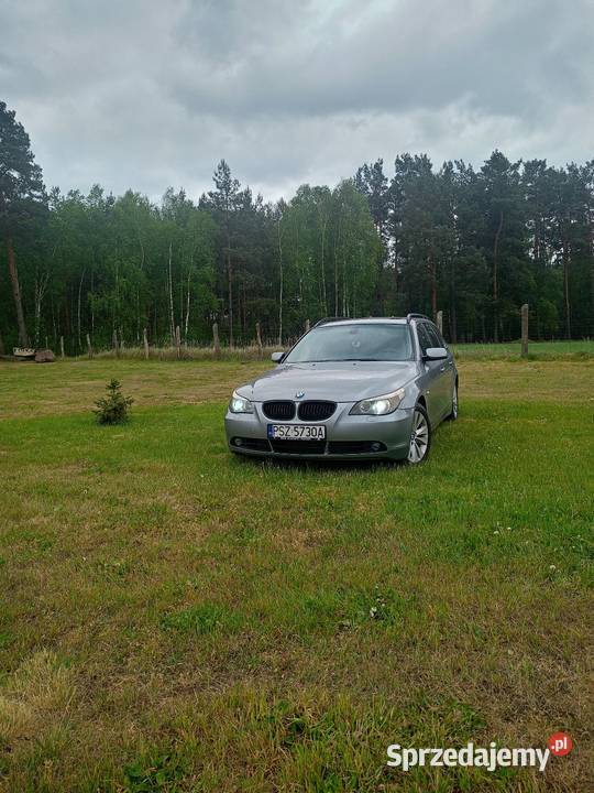 E61 530d automat uszkodzony Kombi wielkopolskie