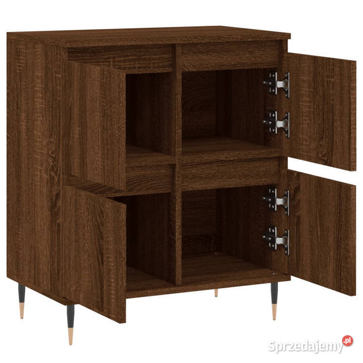 Komoda brązowy dąb 60x35x70 materiał Warszawa sprzedam