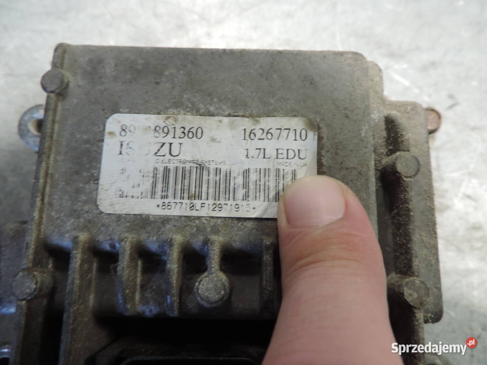 STEROWNIK POMPY OPEL ISUZU 17 8971891360 Nowy Sącz sprzedam