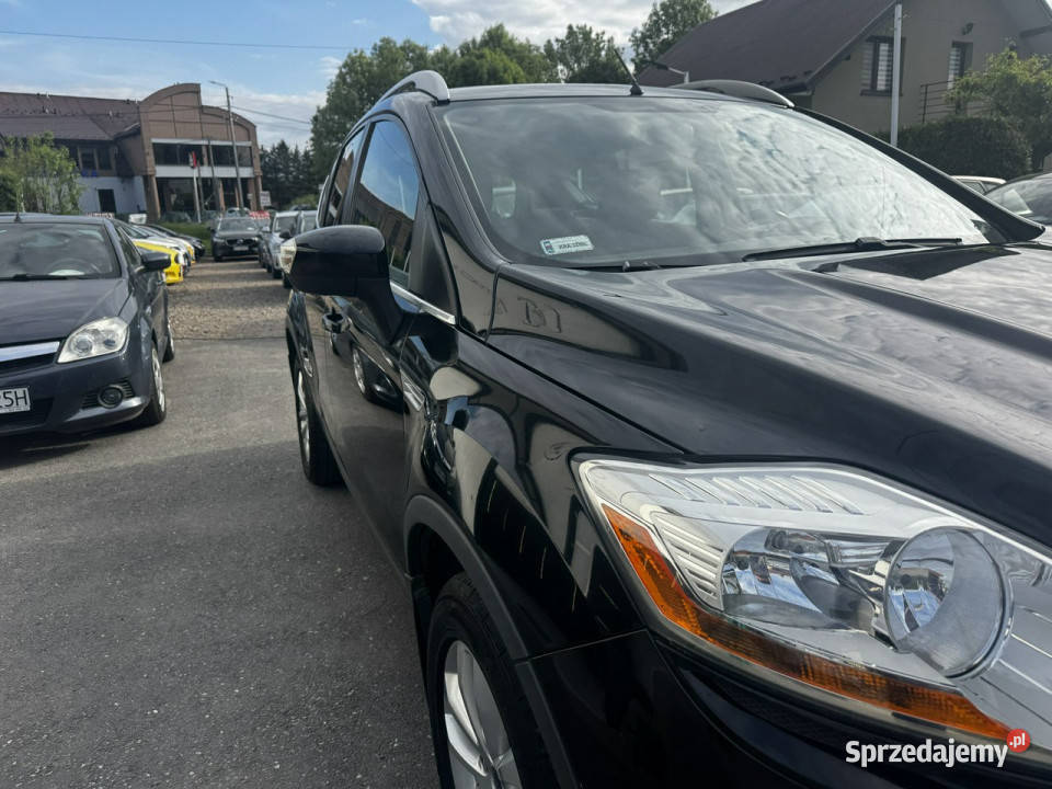 Ford Kuga RatyZamiana Gwarancja salon ładny czarny Kuga Gdów
