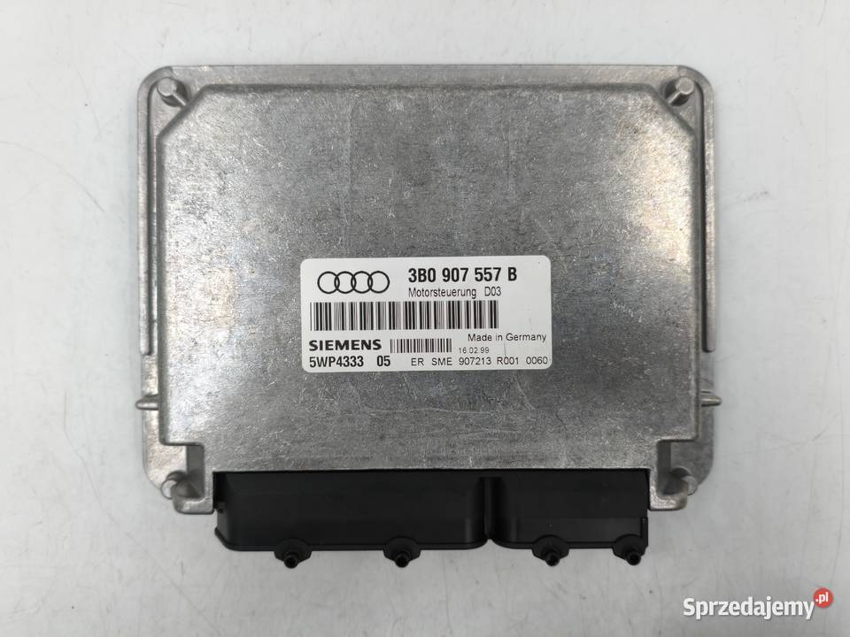 Sterownik Silnika Audi A4 B5 16 AHL 3B0907557B Wyszków sprzedam