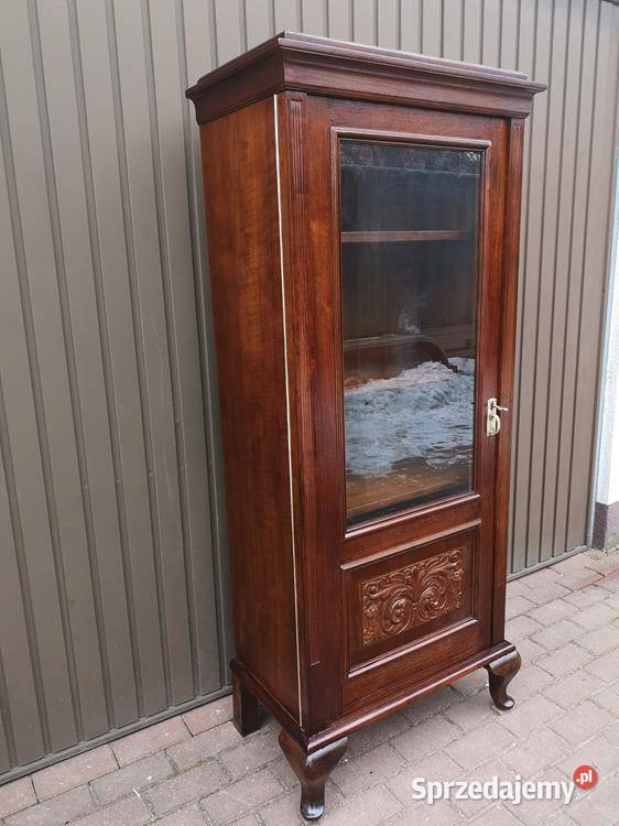 Biblioteka Słupek Witryna Stara Antyk Zgrabna Swarzędz sprzedam