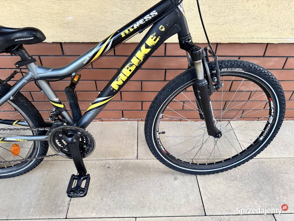 Rower młodzieżowy koła 24 czarny góral miejski Garwolin