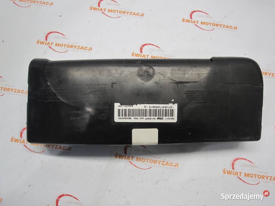 CITROEN C3 II 14 HDI 12r AIRBAG poduszka fotela Kielce