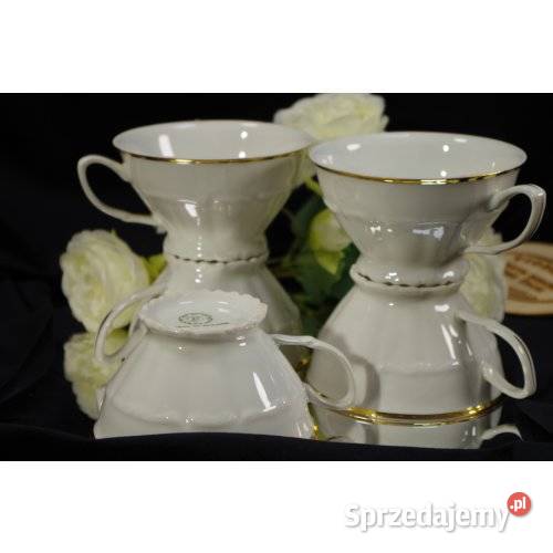 Komplet 5 filiżanek porcelanowych Bogucice ze