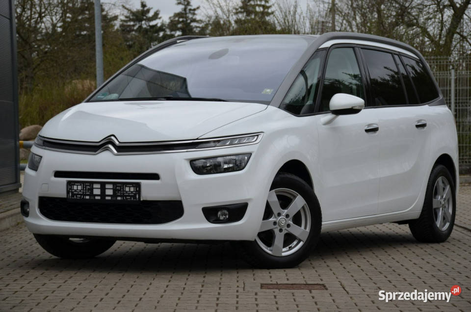 Citroen C4 Grand Picasso Białe Opłacone 12T 196000km Kutno