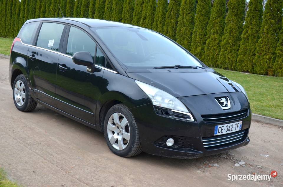 Peugeot 5008 20HDI 150 7osobowy Alufelgi welurowa tapicerka Turek