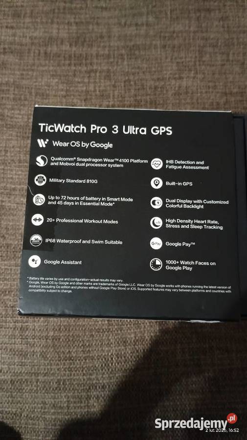 Tik watch pro 3 ultra GPS