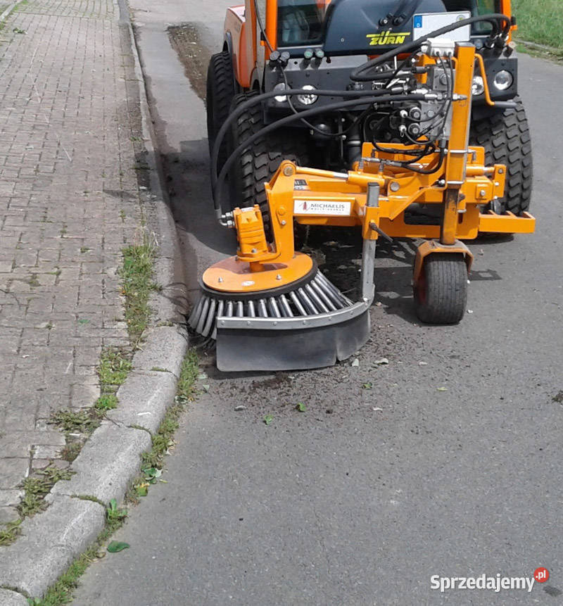 Szczotka do chwastów do traktora napęd Lublin