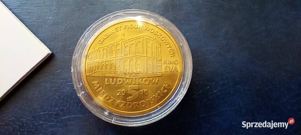 Stare monety Medal 5 Ludwików 2010 3 332 sprzedam