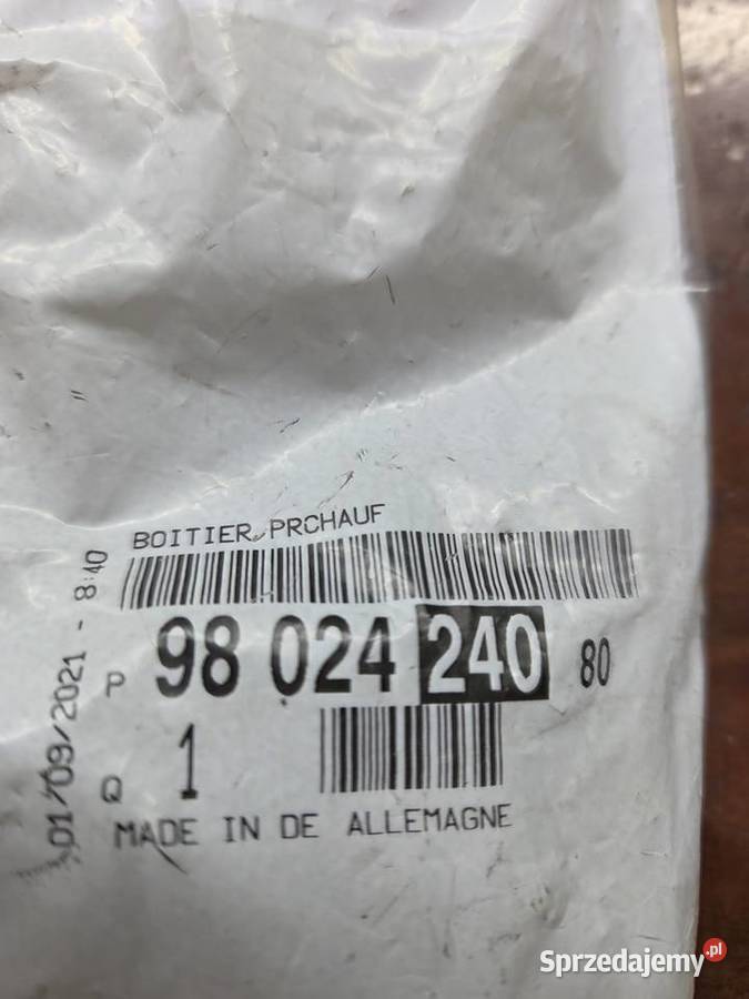 Sterownik świec żarowych 9802424090 Czujniki i sterowniki Nosków