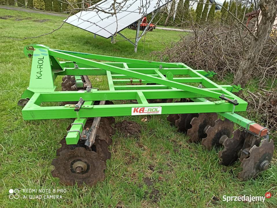 Talerzówka brona talerzowa typ X 24 m 46 talerzy lubelskie sprzedam