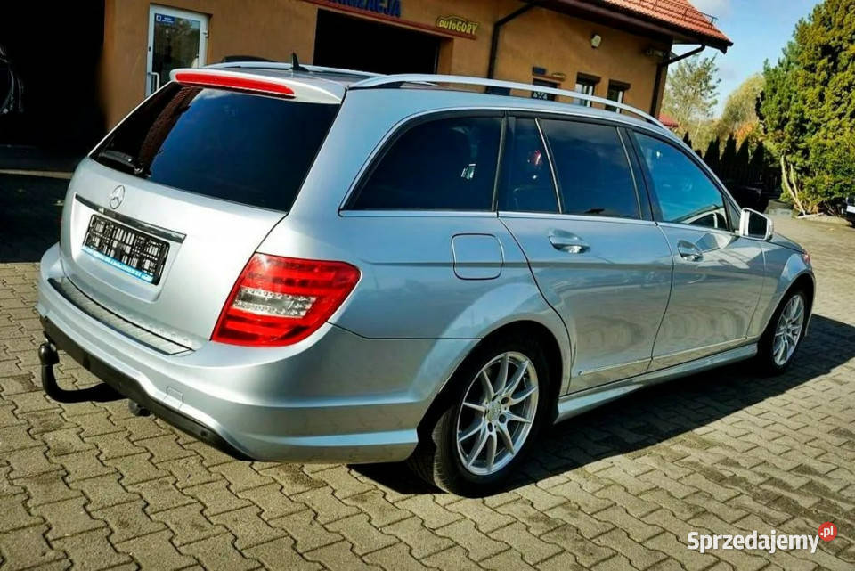 Mercedes C 200 22CDI Xenon NAVI skóra 2013r C czujnik deszczu Płock