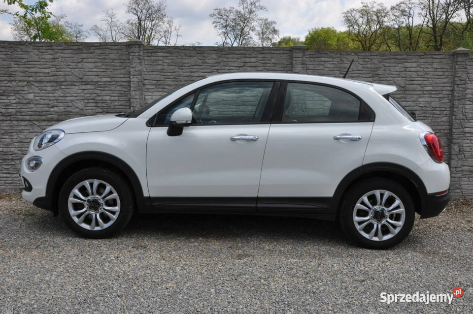 Fiat 500x 14T 140 Navi Półskóra Czujniki elektryczne lusterka Dąbrowa Górnicza