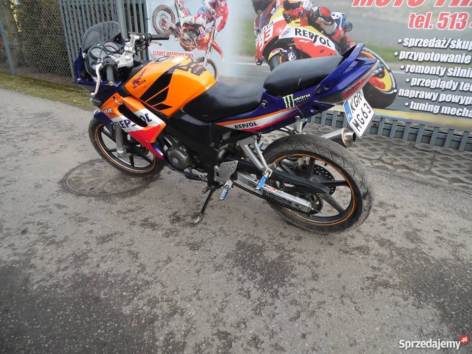 Honda cbr 125 Repsol 2006 Zarejestrowana cbf ybr Rybarzowice sprzedam