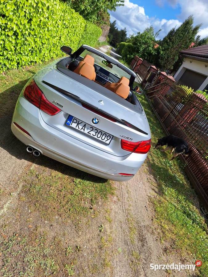 BMW Seria 4 430i Cabrio xDrive 20 benz 252 2018r Godziesze Małe sprzedam