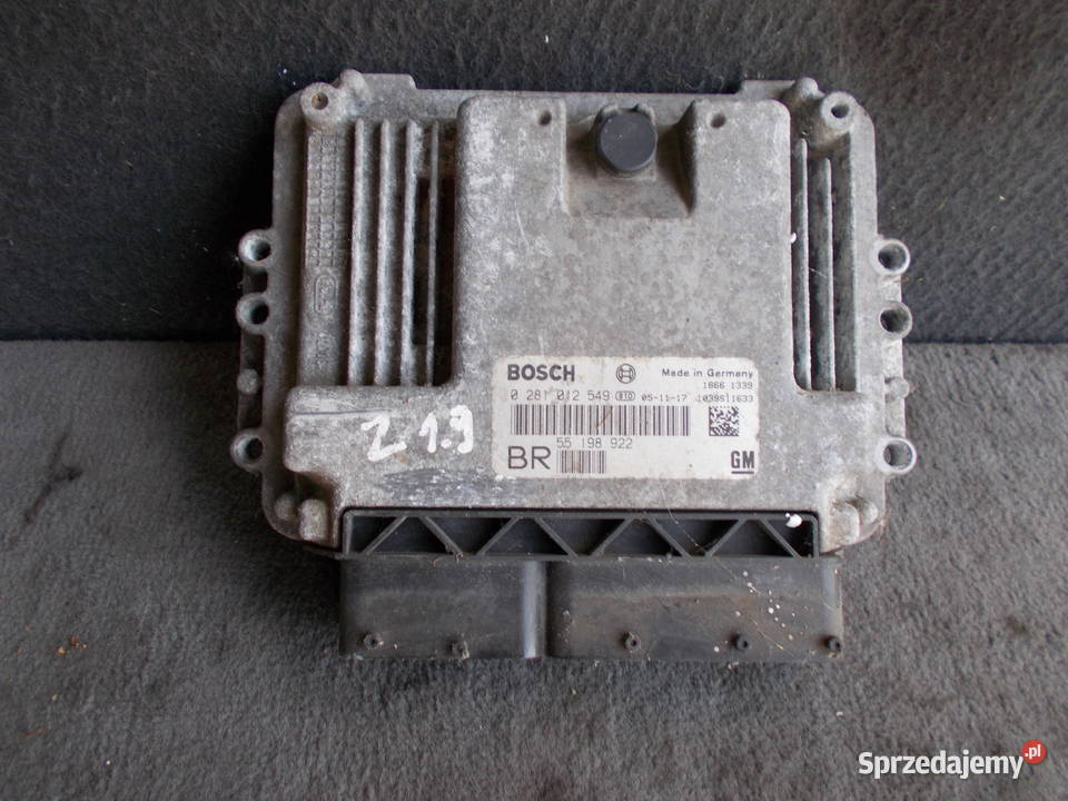 opel ZAFIRA B 19 CDTI komputer sterownik silnika Zamość