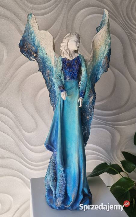 Anioł turkusowy Antyki, Sztuka, Kolekcje Zamość