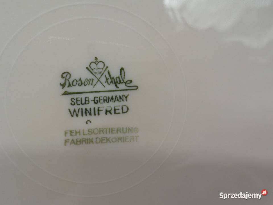 Talerzyki deserowe 3 z kolekcji Rosenthal Raszków